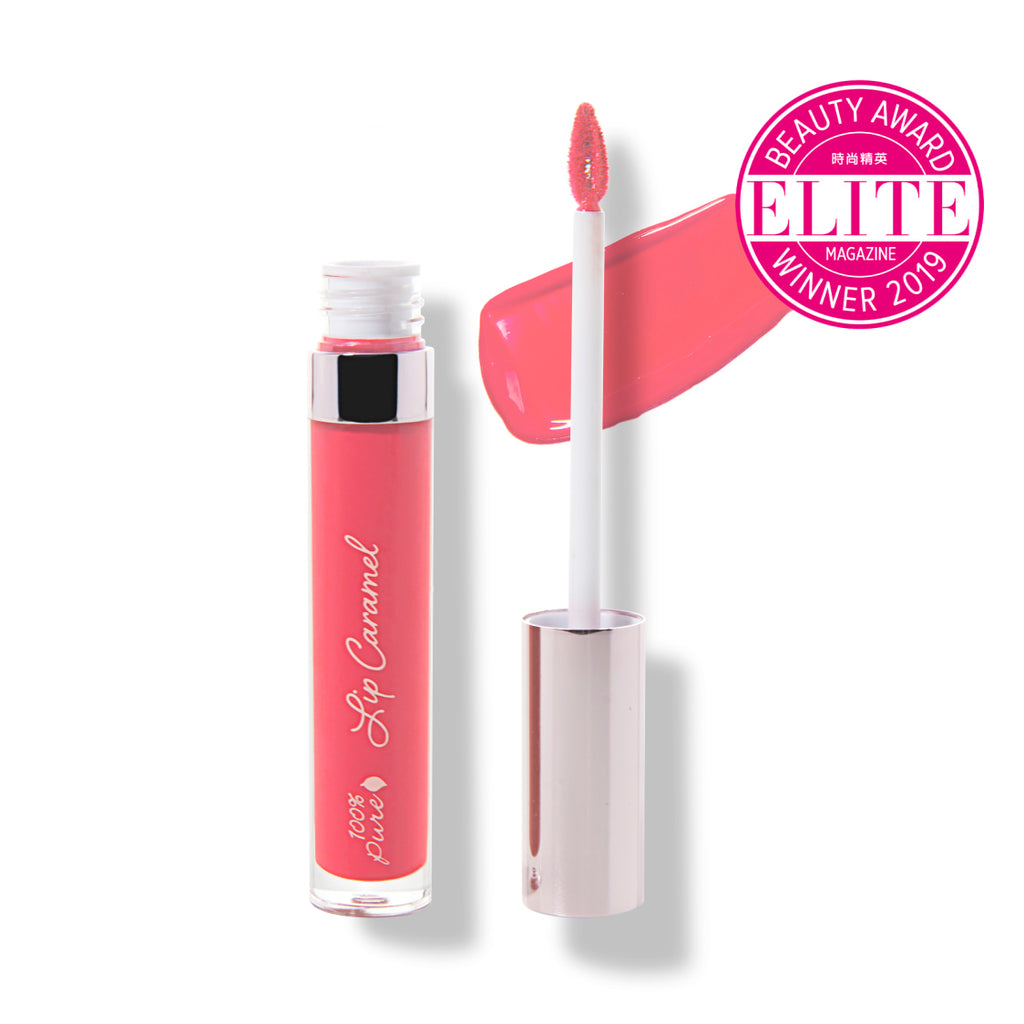 Lip Caramel Liquid Lip Color Elite Magazine Beauty Award Winner 2019. 100% Pure. Shop Reap & Sow 
