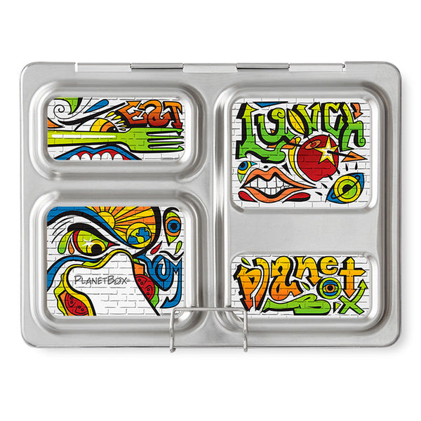 PlanetBox Magnets - Decorate Your Metal Lunchbox