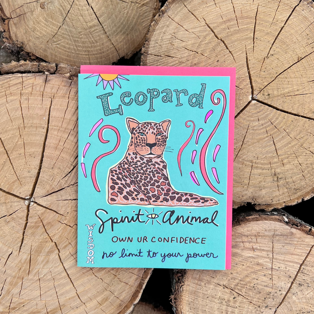 Spirit Animal | Leopard Greeting Card