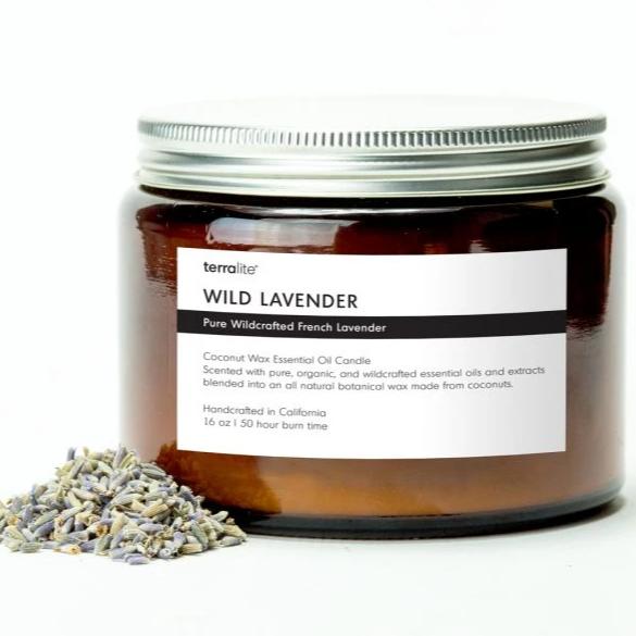 Wild Lavender, Plant-Based, Coconut Wax Candle (3 sizes)