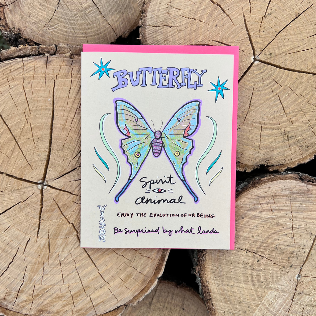 Spirit Animal | Butterfly Greeting Card