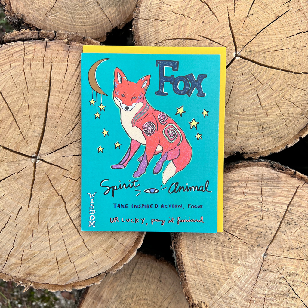 Spirit Animal |  Fox Greeting Card