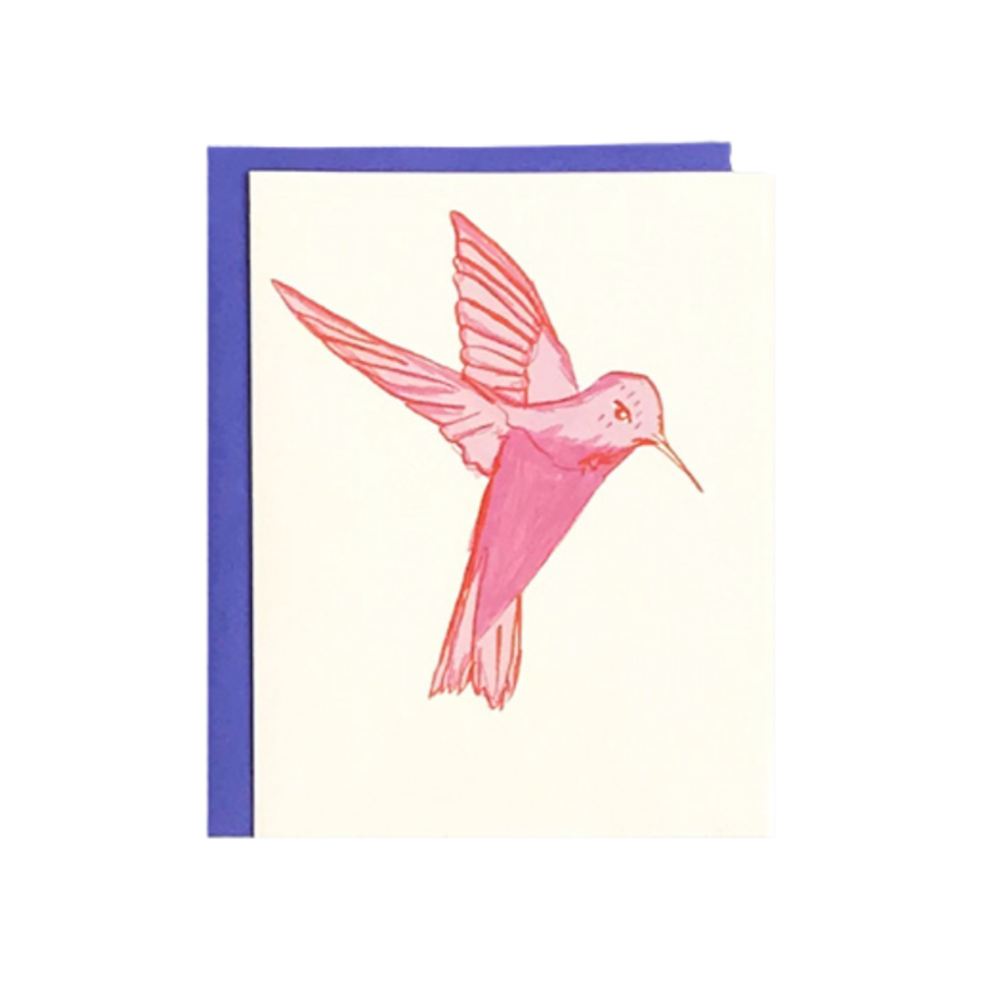 Love & Friendship | Hummingbird Greeting Card