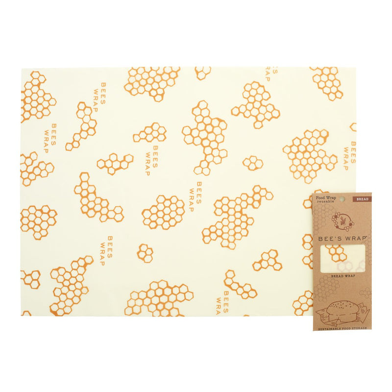 Bees Wrap reusable food wrap for Bread  replaces plastic and keeps food fresh. Its eco-friendly, zero waste, compostable.