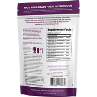 Deep Immune Health Organic Mushroom Extract Powder 45g (1.06oz)