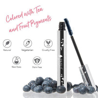100% Pure Ultra Lengthening Mascara Colored with Tea and Fruit Pigments. Natural. Vegetarian, Cruelty-Free, Non-Toxic, Palm Free