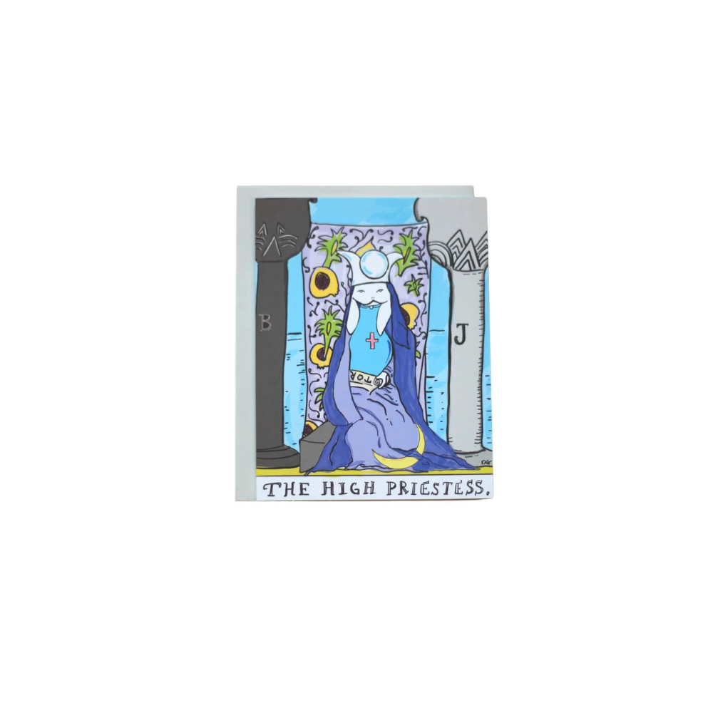 Tarot | High Priestess Greeting Card
