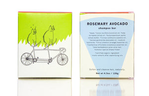 Rosemary Avocado Milk Shampoo Bar