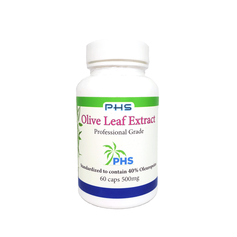 Olive Leaf Extract 40% Oleuropeins Capsules