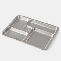 empty rover stainless steel lunch tray by planetbox available at shop reap and sow tucson and online