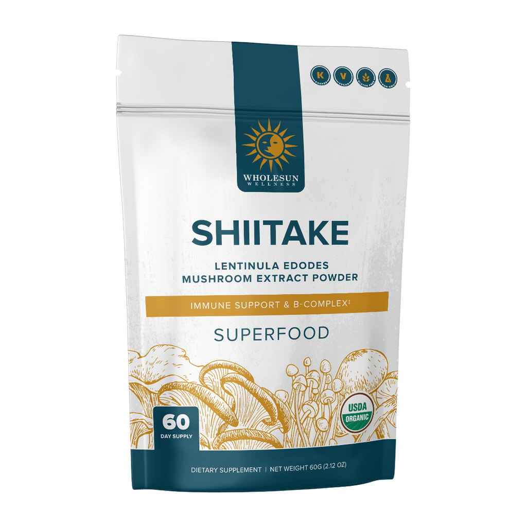 Organic Shiitake Mushroom Extract Powder 60g (2.12oz)