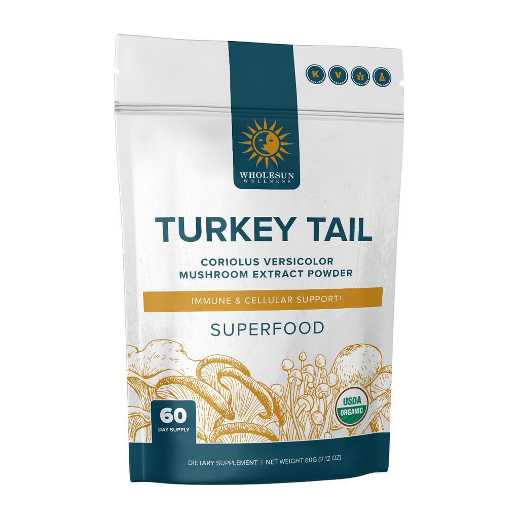 Turkey Tail Mushroom Extract Powder 60g (2.12oz)