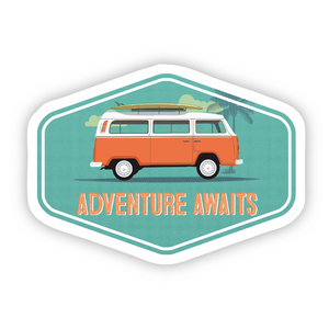 Sticker | Adventure Awaits van