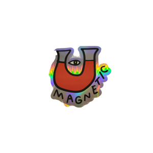  This sticker is a magnet to attract all that you want. I am magnetic. Water and Heat Resistant, 3'' Reap & Sow Oceanside