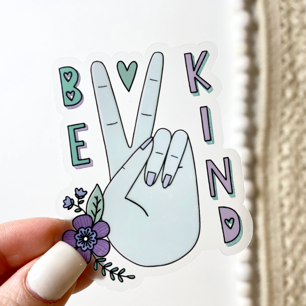 Sticker | Be Kind Clear