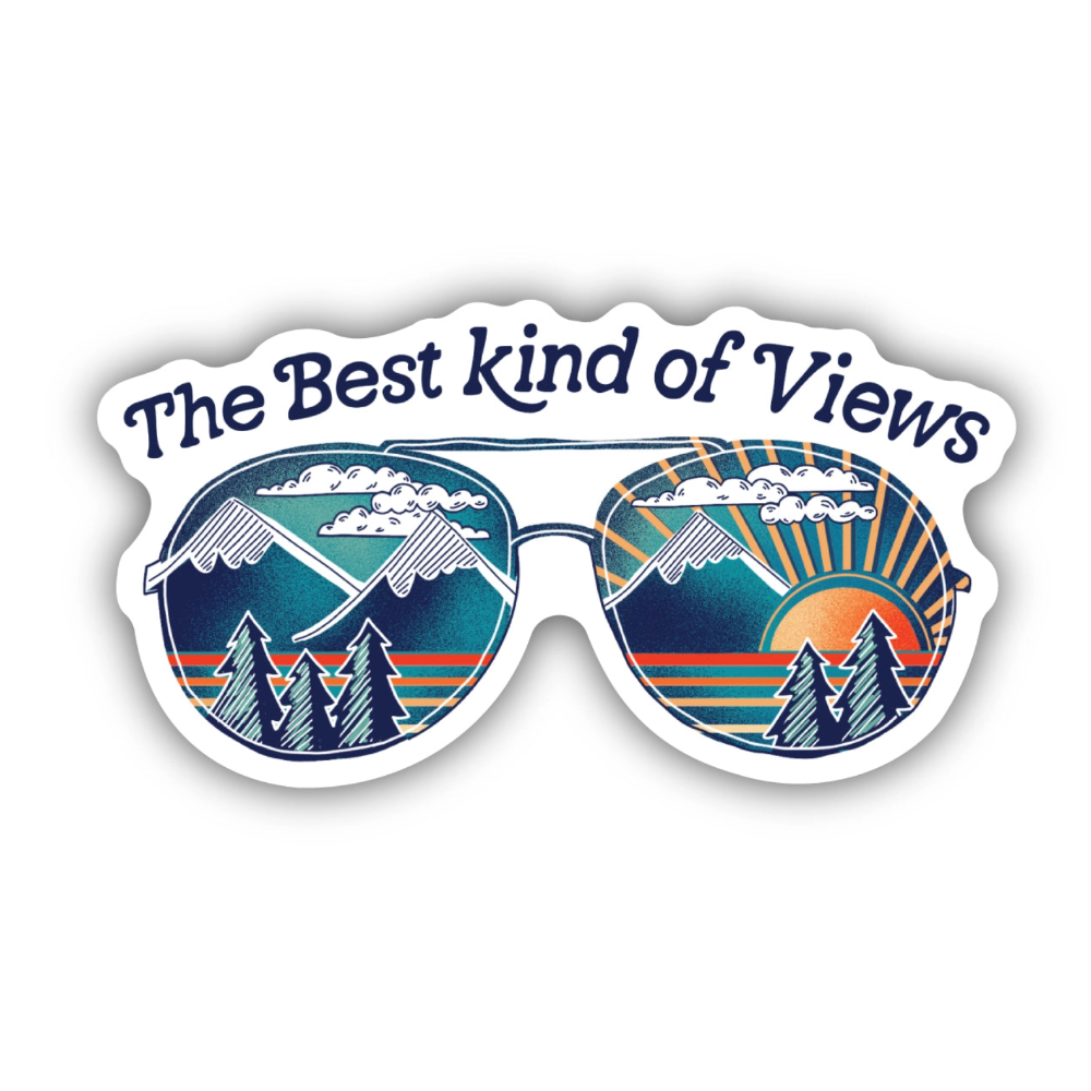 Sticker | Best Kind of Views Sunglasses