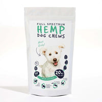 Neurogan Full Spectrum Hemp Dog Chews. 20mg CBD per soft cookie treat. Available 60 or 300 ct bags. Shop Reap &  Sow Tucson Arizona and Online