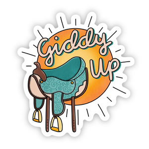 Sticker | Giddy Up Saddle