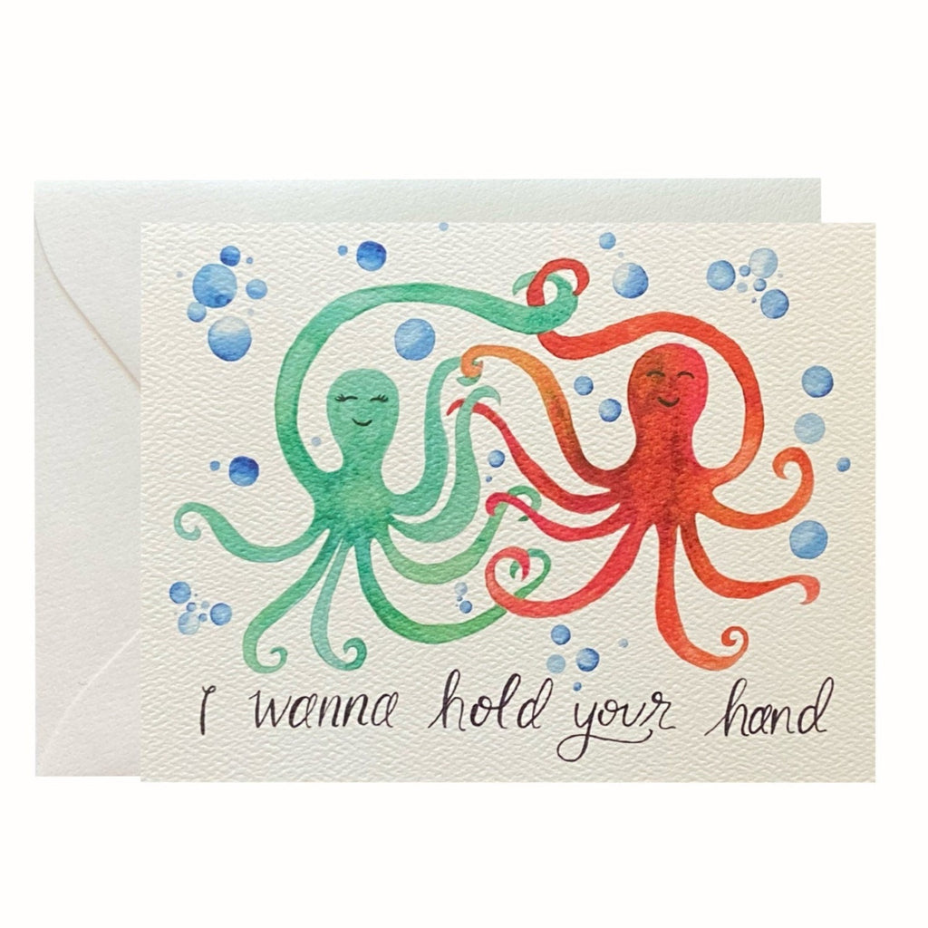 I Wanna Hold Your Hand Greeting Card