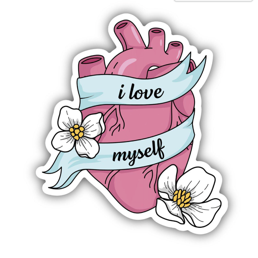 Sticker | I Love Myself Heart