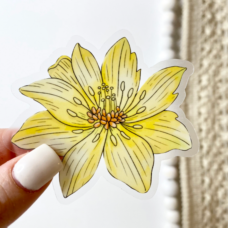 Sticker | Yellow Magnolia