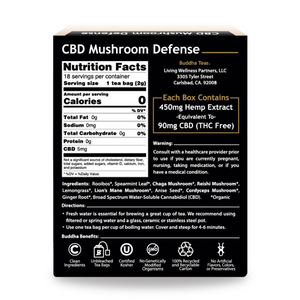 Mushroom Defense CBD Tea