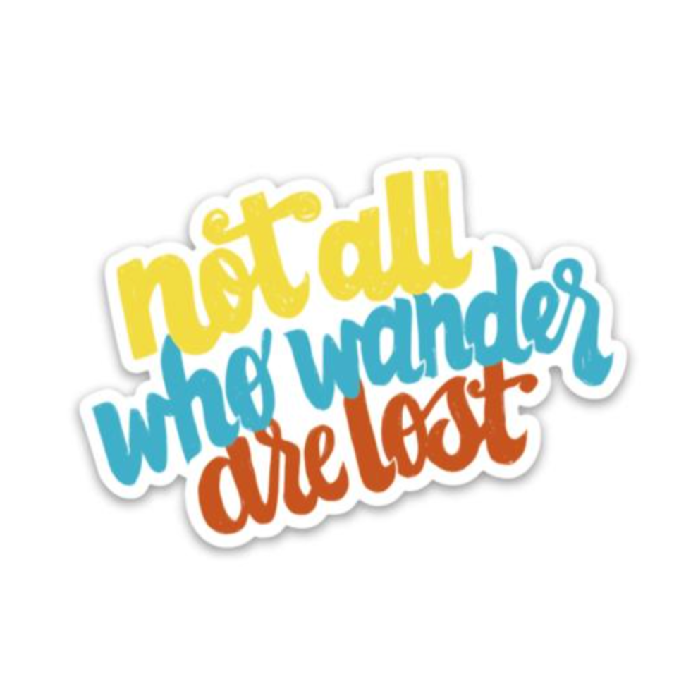 Sticker | Not All Who Wander