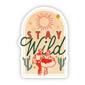 Sticker | Stay Wild Cowboy Dance