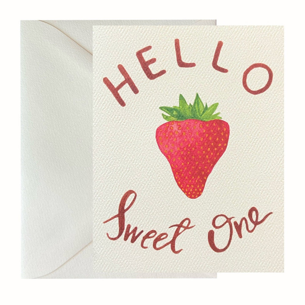 Hello Sweet One Greeting Card