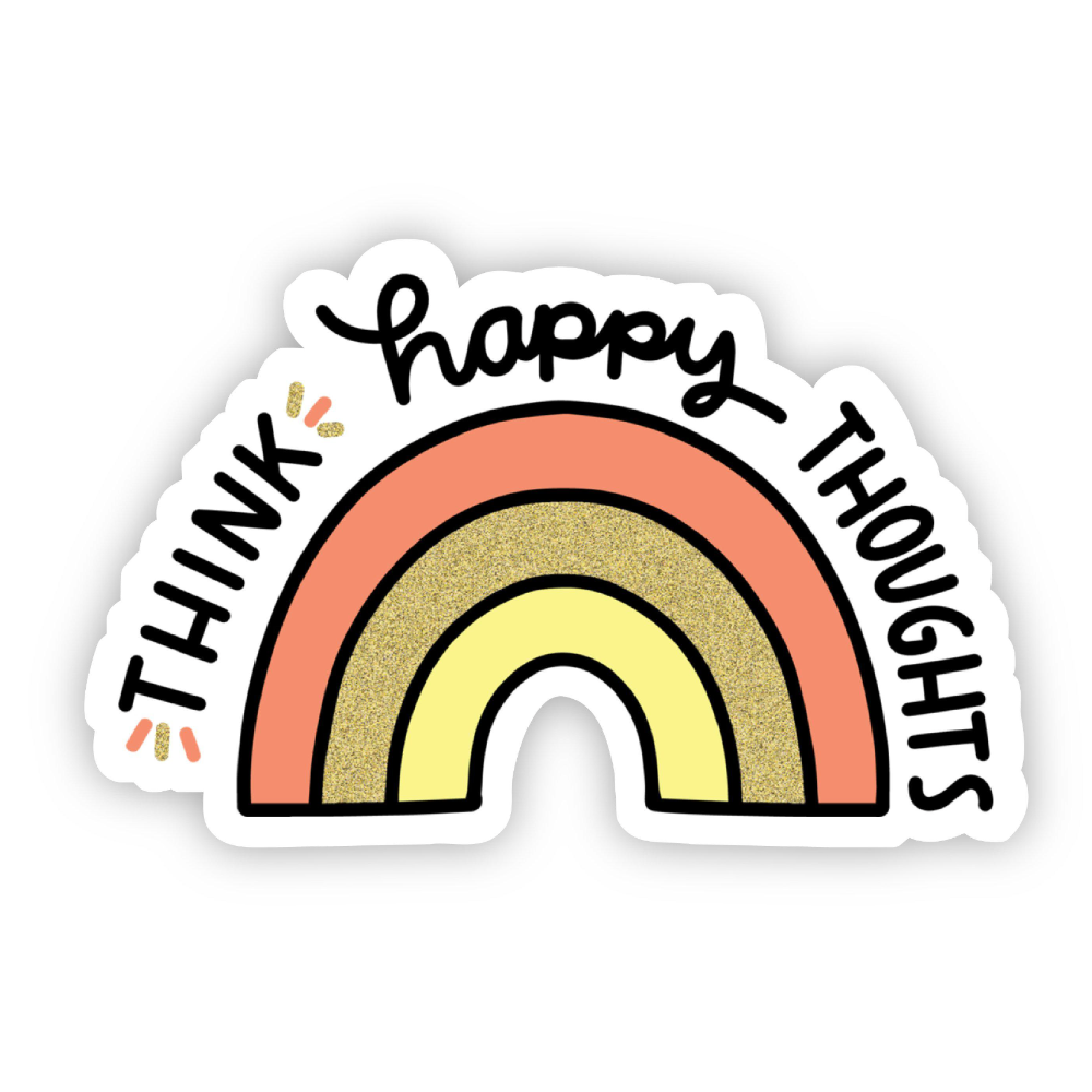 Sticker | Think Happy Thoughts