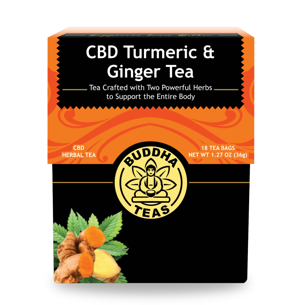 Turmeric & Ginger CBD Tea