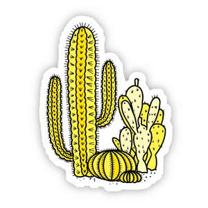 Sticker | Yellow Cacti