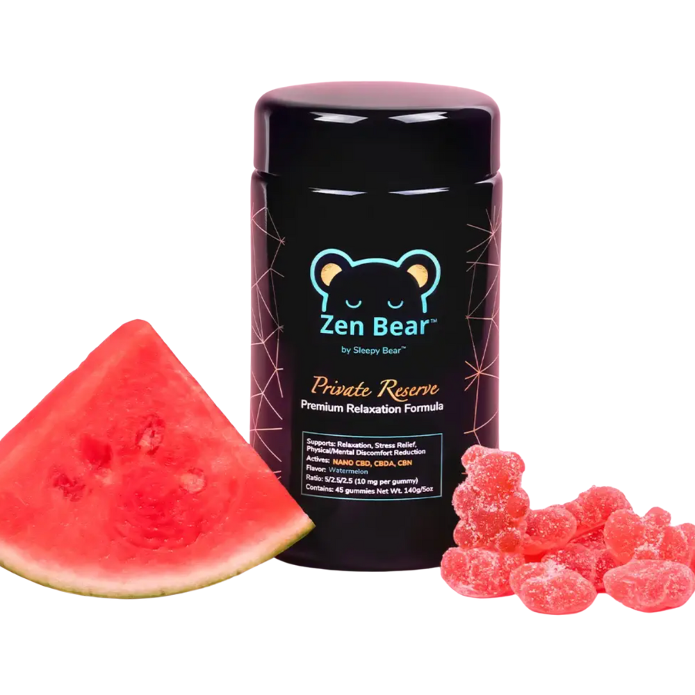 Zen Bear Gummy (CBD/CBDA/CBN) – Premium Relaxation Formula